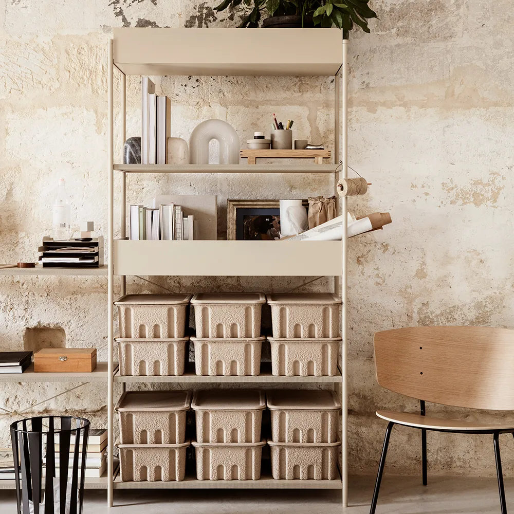 Étagère Perforated Punctual 90 cm, cashmere Ferm Living