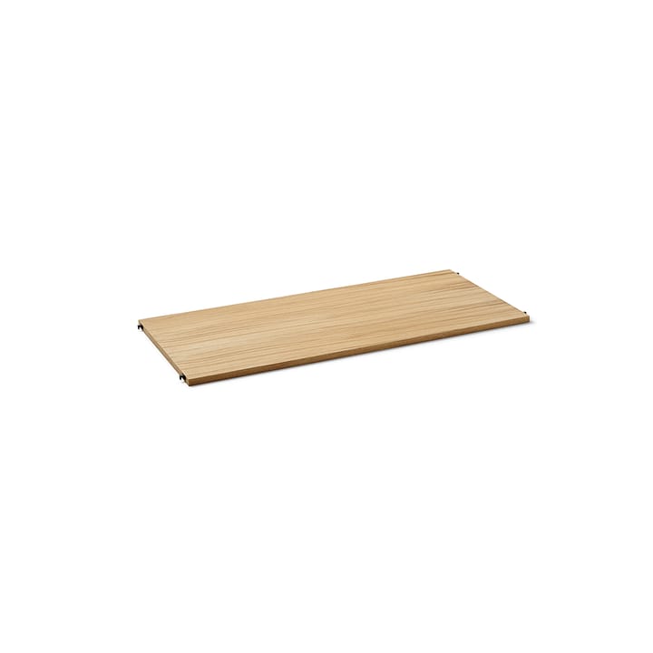 Étagère Perforated Punctual 90 cm - oak oiled, anthracite - Ferm Living