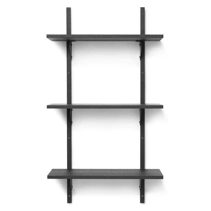 Étagère Sector S/L - Frêne noir-noir - Ferm Living
