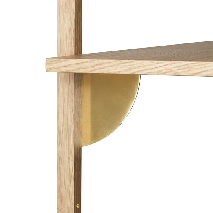 Étagère Sector S/S, Chêne-laiton Ferm Living