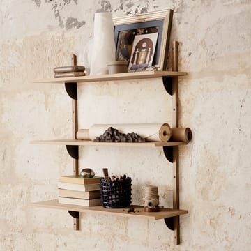 Étagère Sector triple wide - Chêne-noir - Ferm Living
