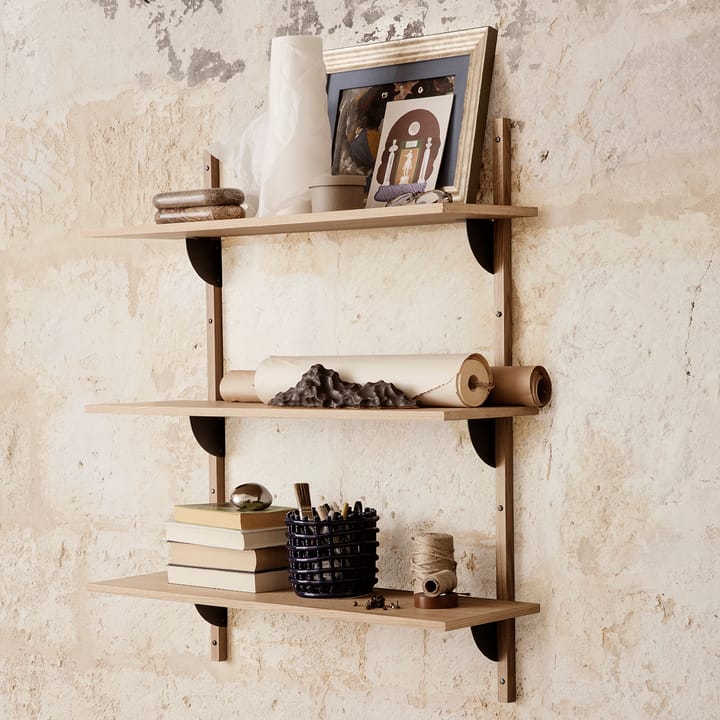 Étagère Sector triple wide, Chêne-noir Ferm Living
