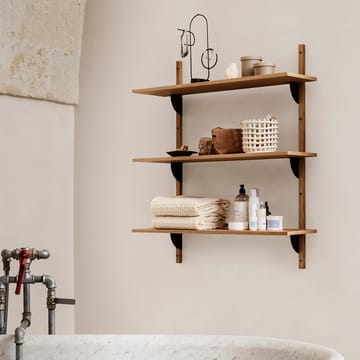 Étagère Sector triple wide - Chêne-noir - Ferm Living