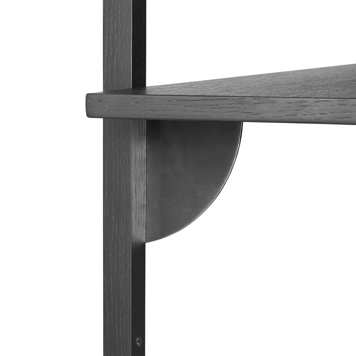 Étagère Sector triple wide, Frêne noir-noir Ferm Living