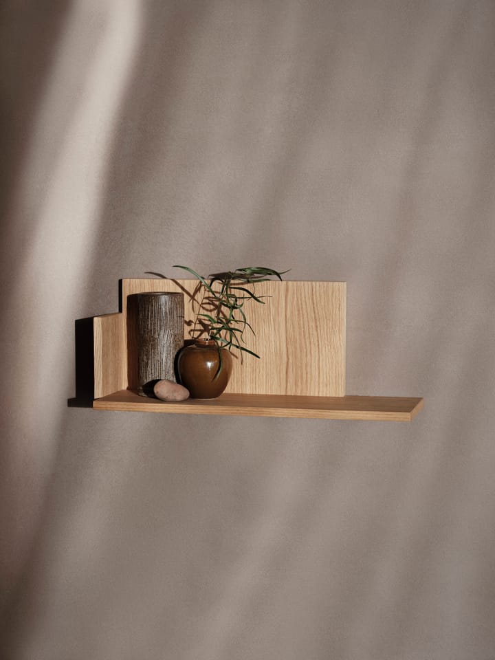 Étagère Stagger low, Oiled Oak Ferm Living