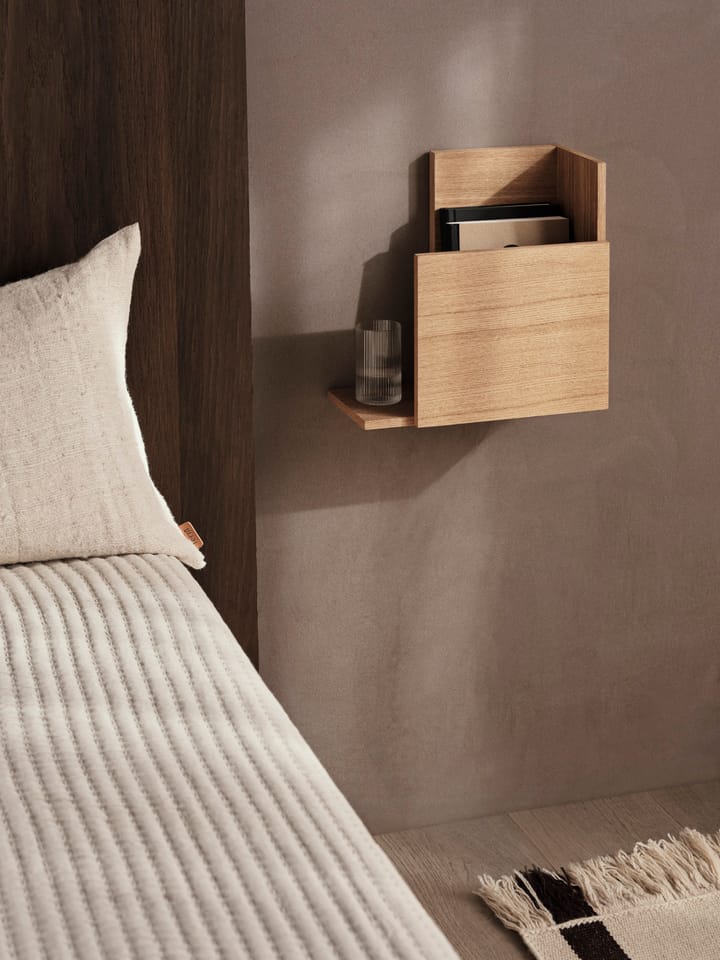 Étagère Stagger square, Oiled Oak Ferm Living