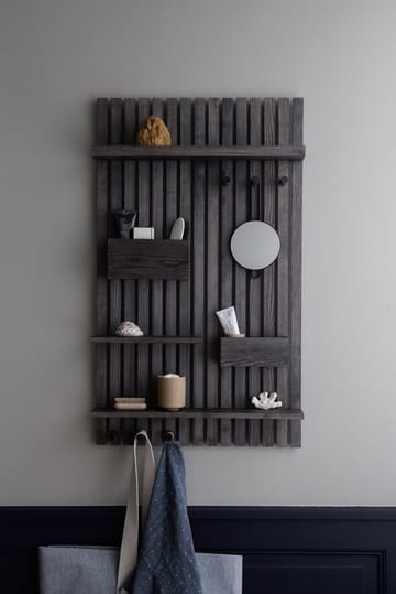 Étagère Wooden Multi Shelf - Frêne teinté foncé - ferm LIVING