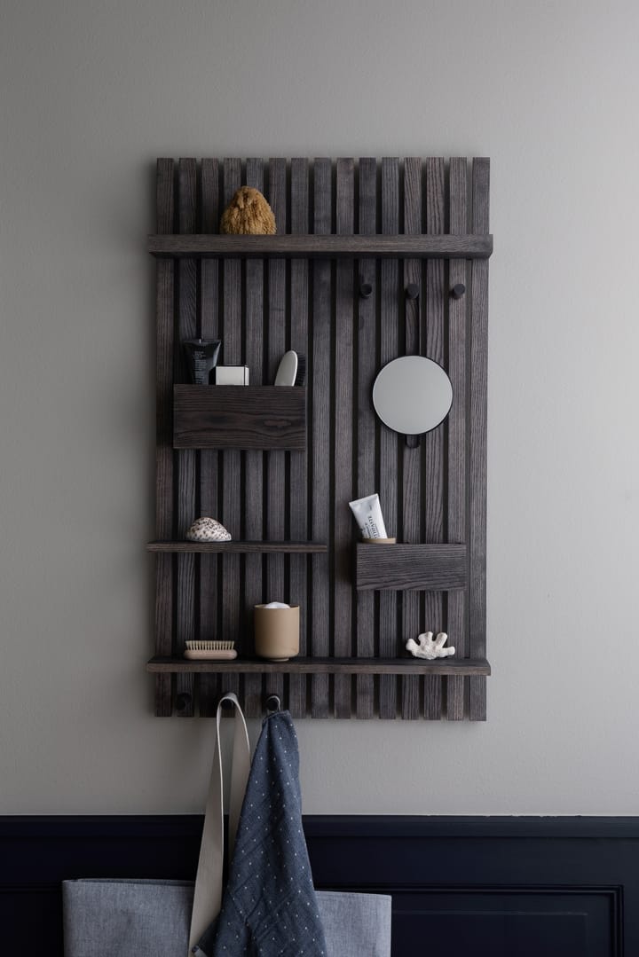 Étagère Wooden Multi Shelf - Frêne teinté foncé - ferm LIVING