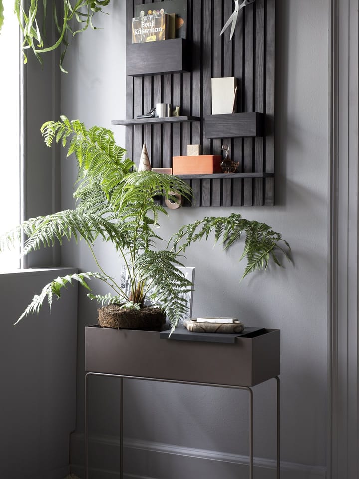 Étagère Wooden Multi Shelf, Frêne teinté fonc�é Ferm Living