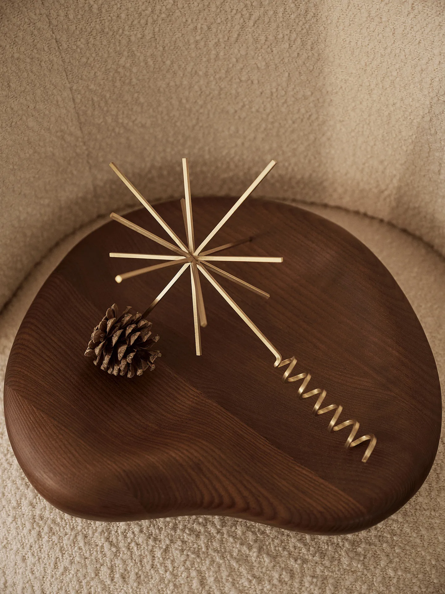 Étoile d'arbre de Noël Ferm Living, laiton Ferm Living