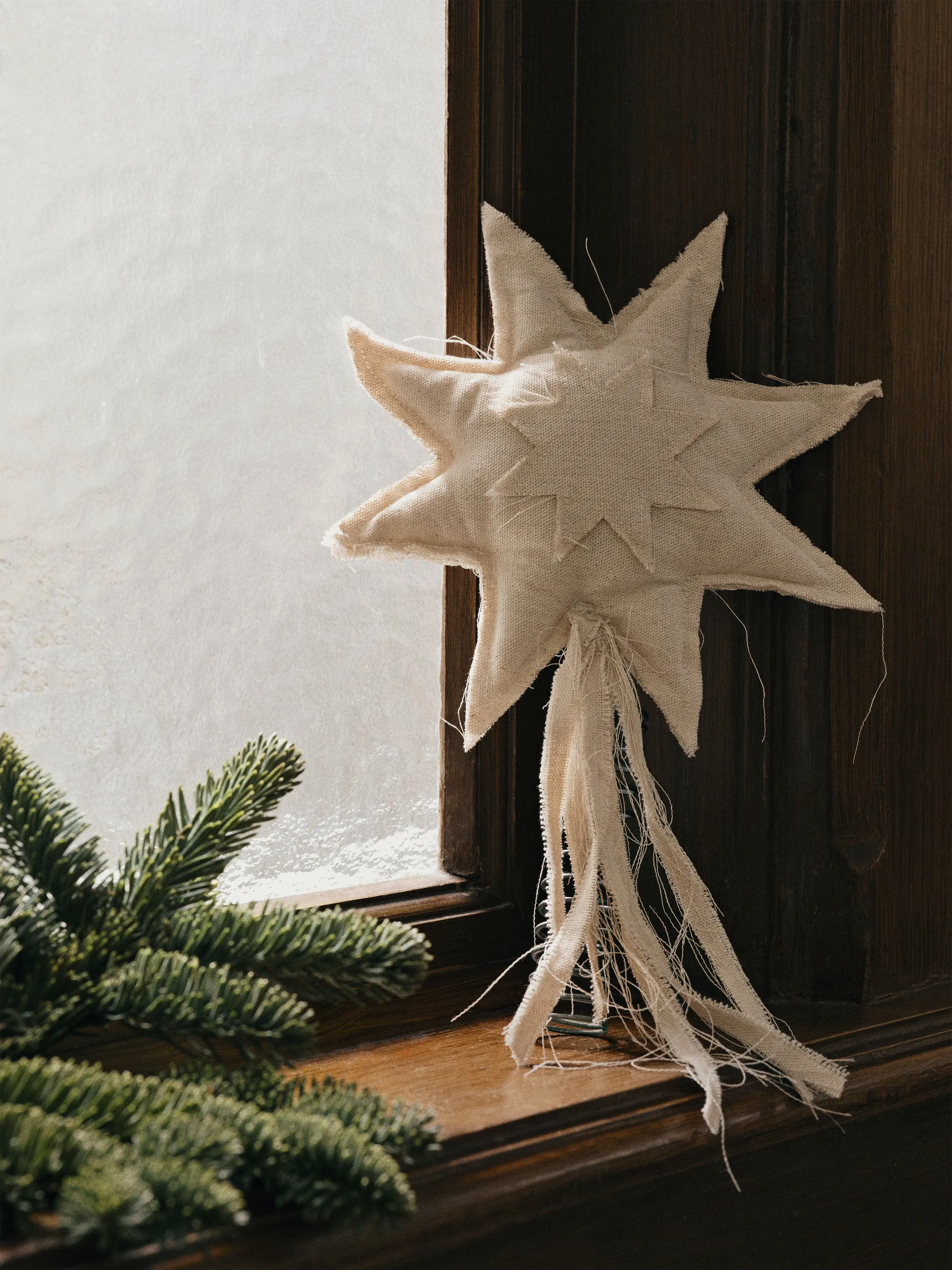 Étoile de sapin Vela Star Treetopper, Natural Ferm Living
