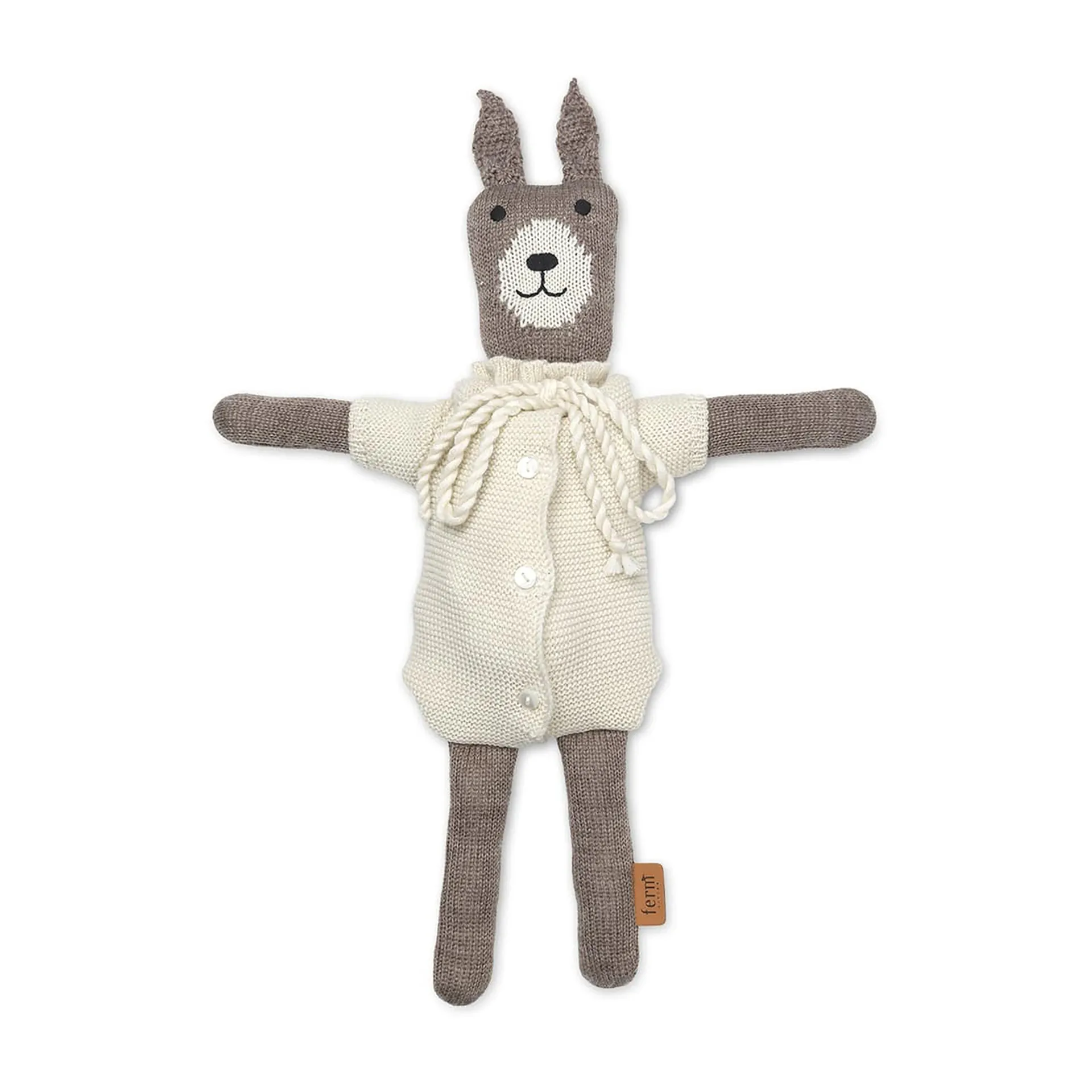 Famille de lapins tricotés Lee merino, 4 pièces Ferm Living