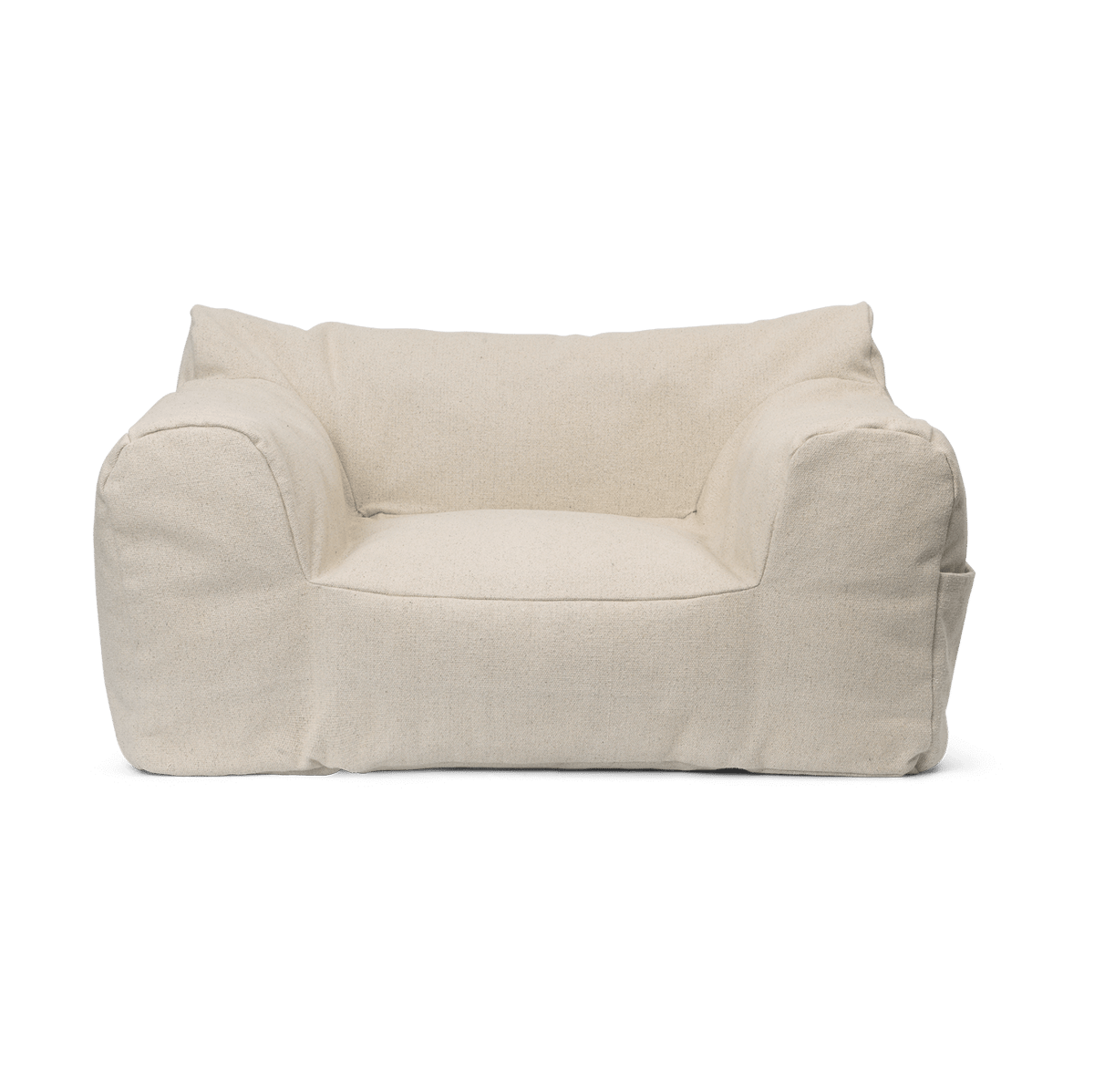 ferm LIVING Fauteuil Billow bean bag Blanc cassé | Design Scandinave | Poufs | Blanc