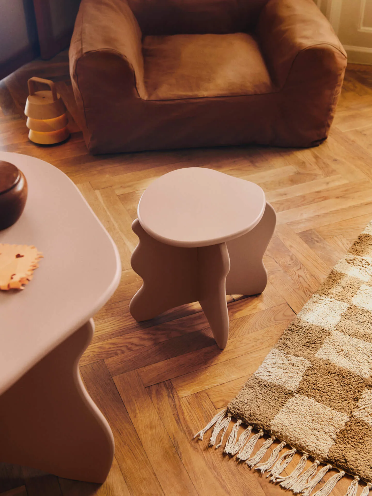 Fauteuil Billow bean bag, Tan Ferm Living