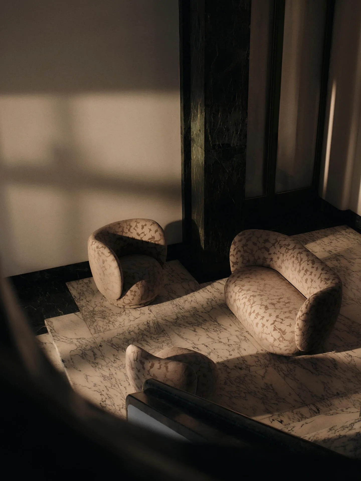 Fauteuil de salon Rico, Cilla-Taupe Ferm Living