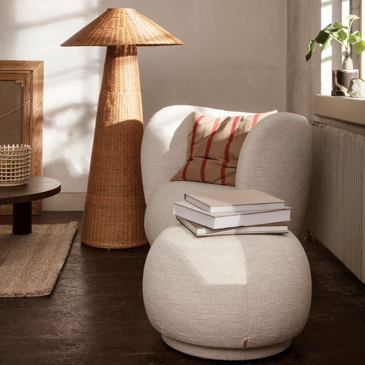 Fauteuil de salon Rico - warm grey, brushed - ferm LIVING