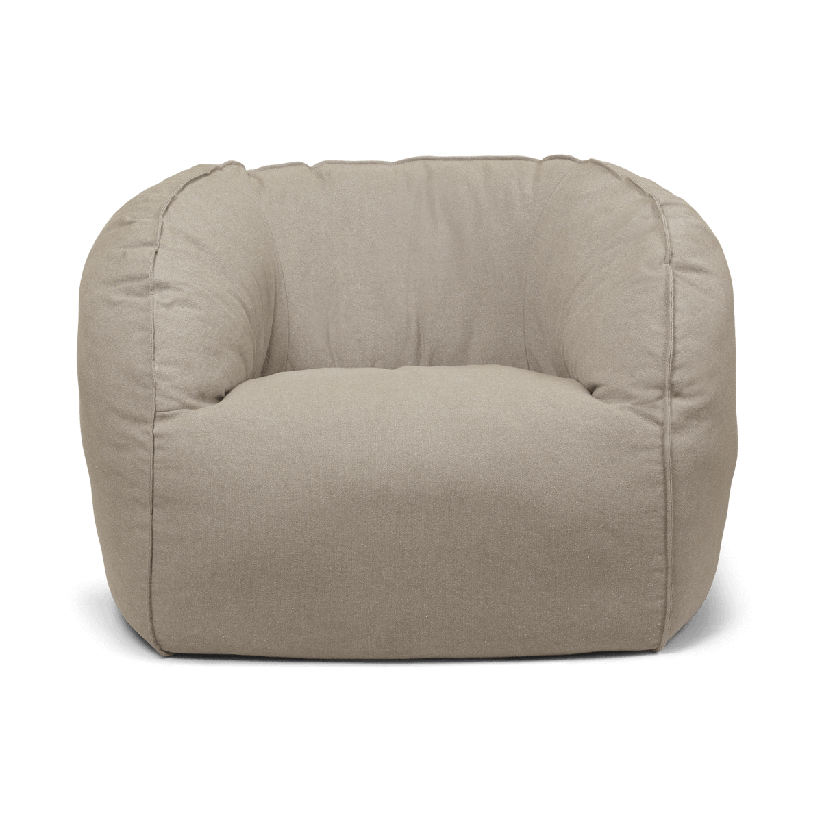 ferm LIVING Fauteuil Nesten lounge chair Natural | Design Scandinave | Chaises, tabourets & poufs | Beige