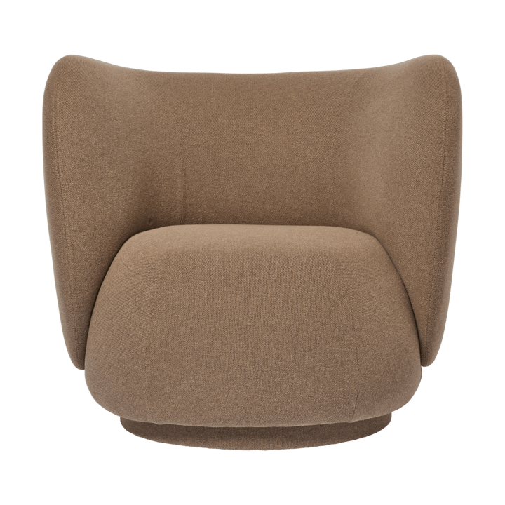 Fauteuil Rico lounge chair - Autum-0361 Dark Sand - Ferm Living
