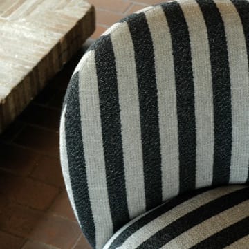 Fauteuil Rico lounge chair - Louisiana sable noir - Ferm Living