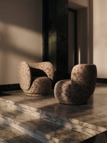Fauteuil Rico lounge chair piccolo - Cilla-Taupe - Ferm Living
