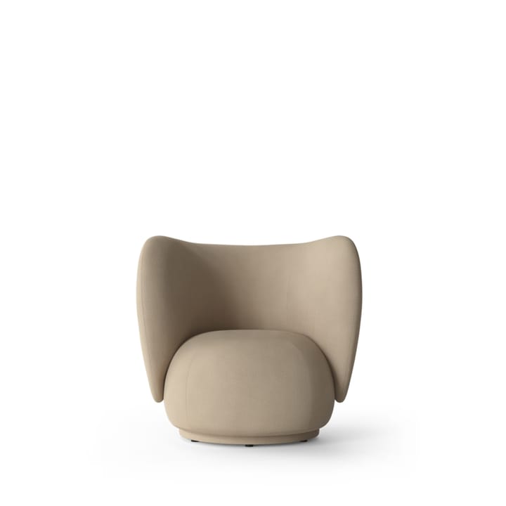 Fauteuil Rico lounge chair - sand, brushed - Ferm Living
