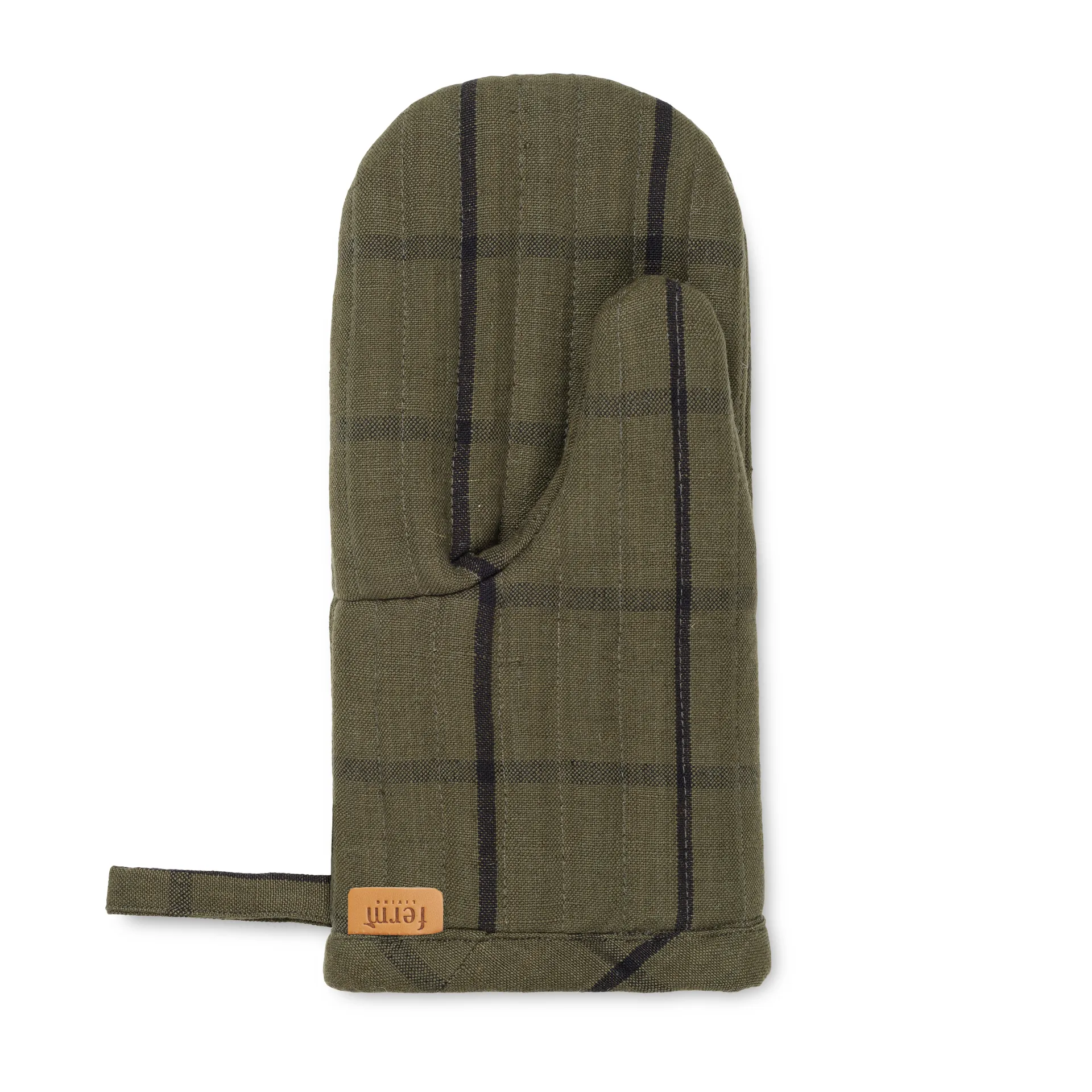 Gant isolant Hale, Vert-noir Ferm Living