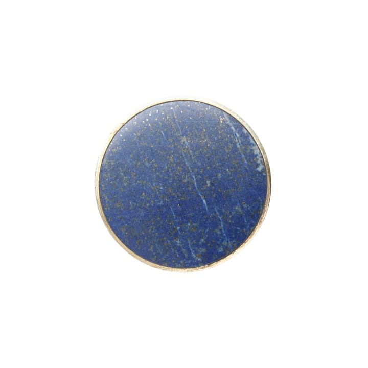 Grand crochet en pierre - lapis-lazuli-laiton - ferm LIVING