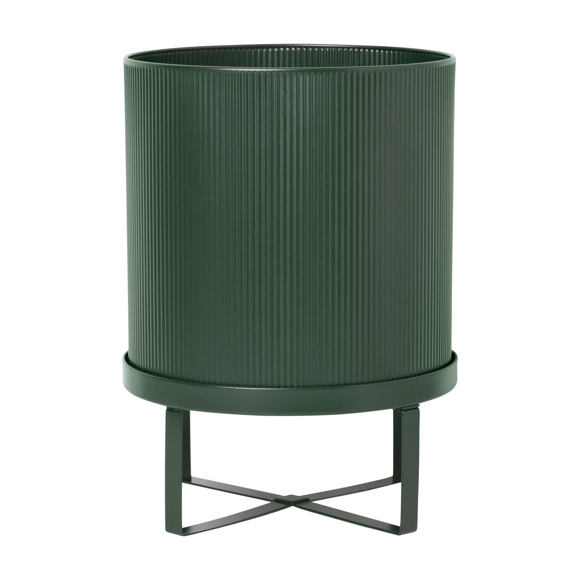 Grand pot de fleur Bau Ø28 cm, Vert foncé Ferm Living