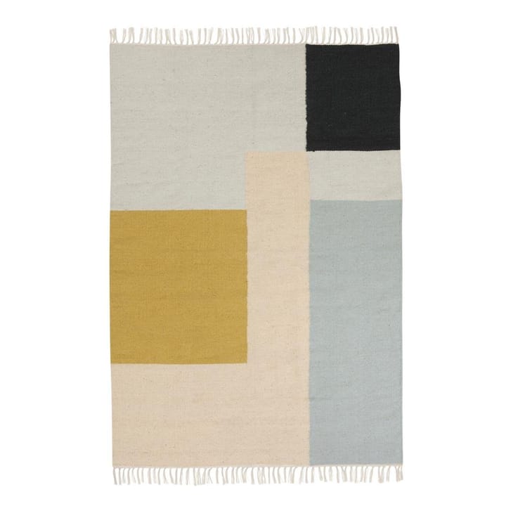 Grand tapis Kelim - carrés - ferm LIVING