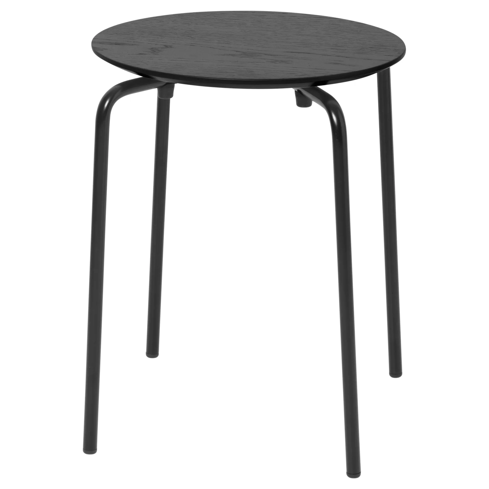 Ferm Living Herman tabouret rond Noir, Ø30,5x45 cm