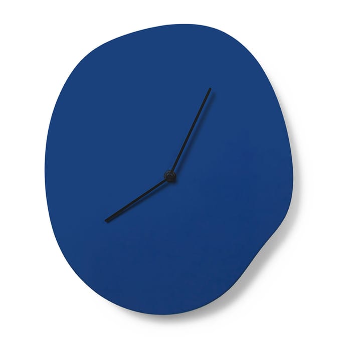 Horloge murale Melt 28x33 cm - Blue - Ferm LIVING