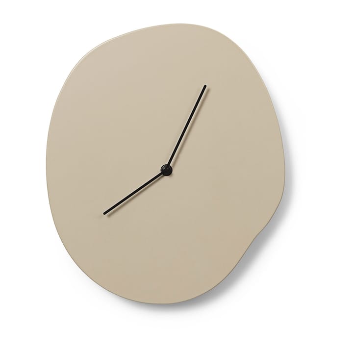 Horloge murale Melt 28x33 cm - Cashmere - Ferm LIVING