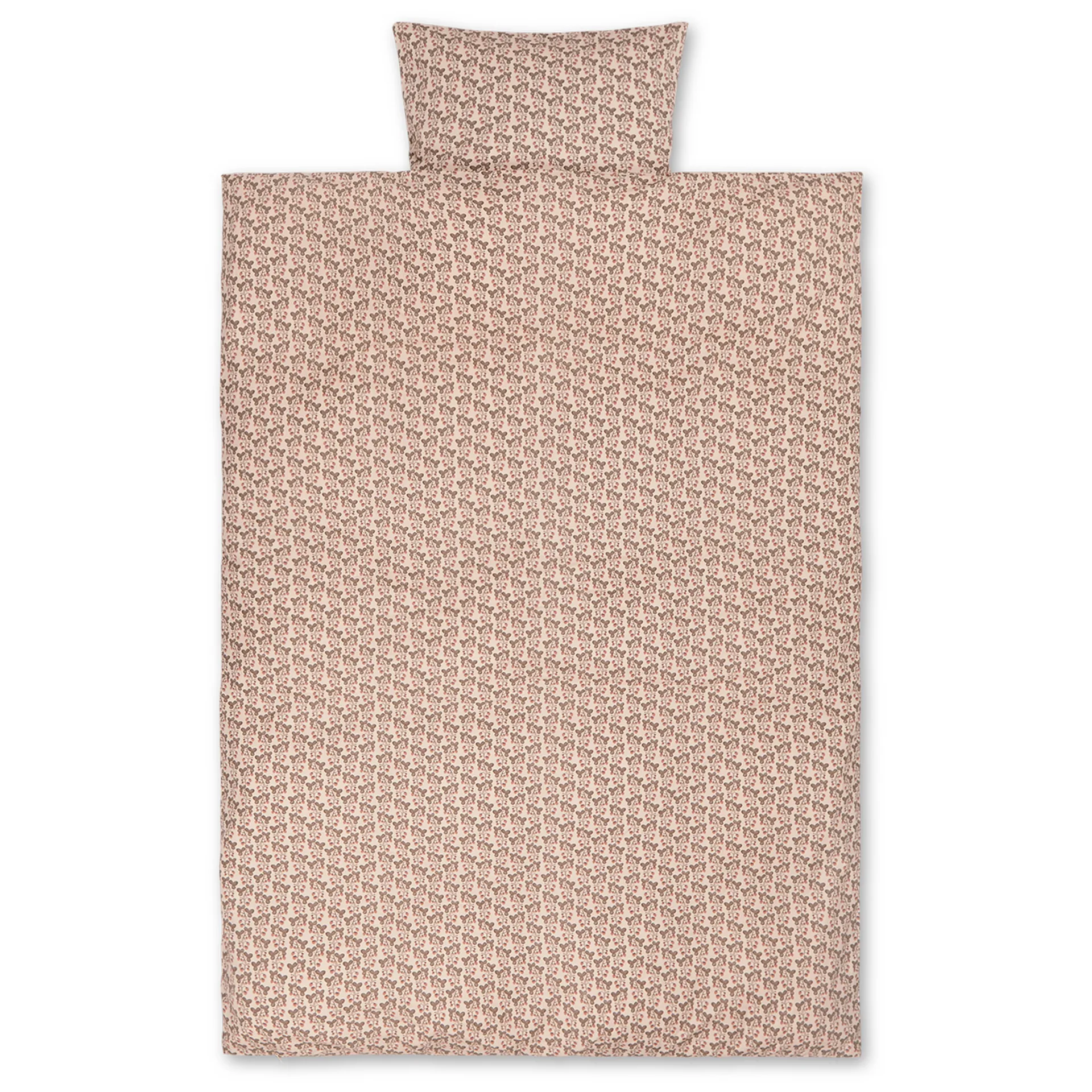 Housse de couette et taie d'oreiller Strawberry Field, 100x140 cm Ferm Living