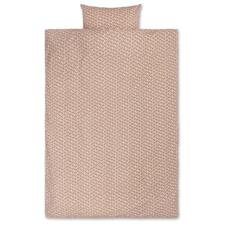 Housse de couette et taie d'oreiller Strawberry Field - 140x200 cm - Ferm LIVING