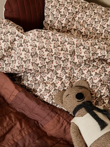 Housse de couette et taie d'oreiller Strawberry Field - 70x100 cm - Ferm Living