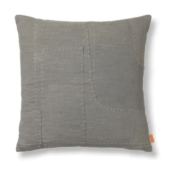 Housse de coussin Darn 50x50 cm - Gris bleu - Ferm Living