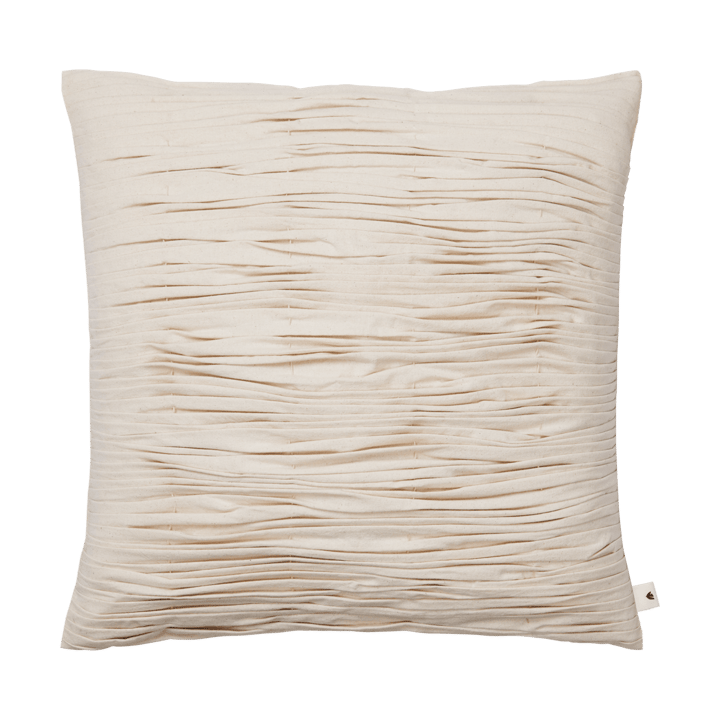 Housse de coussin Falda smockée 50x50 cm - Undyed - Ferm Living