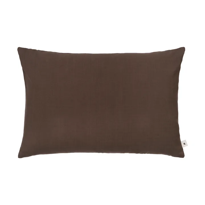 Housse de coussin Sen - Dark chocolate, 40x60 cm - Ferm Living