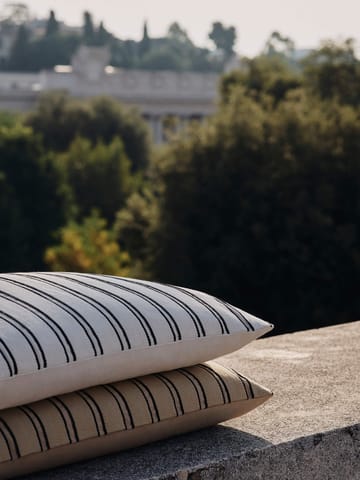 Housse de coussin Twill 40x60 cm - Off-white-black - Ferm Living