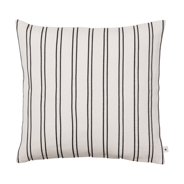 Housse de coussin Twill 50x50 cm - Off-white-black - Ferm Living