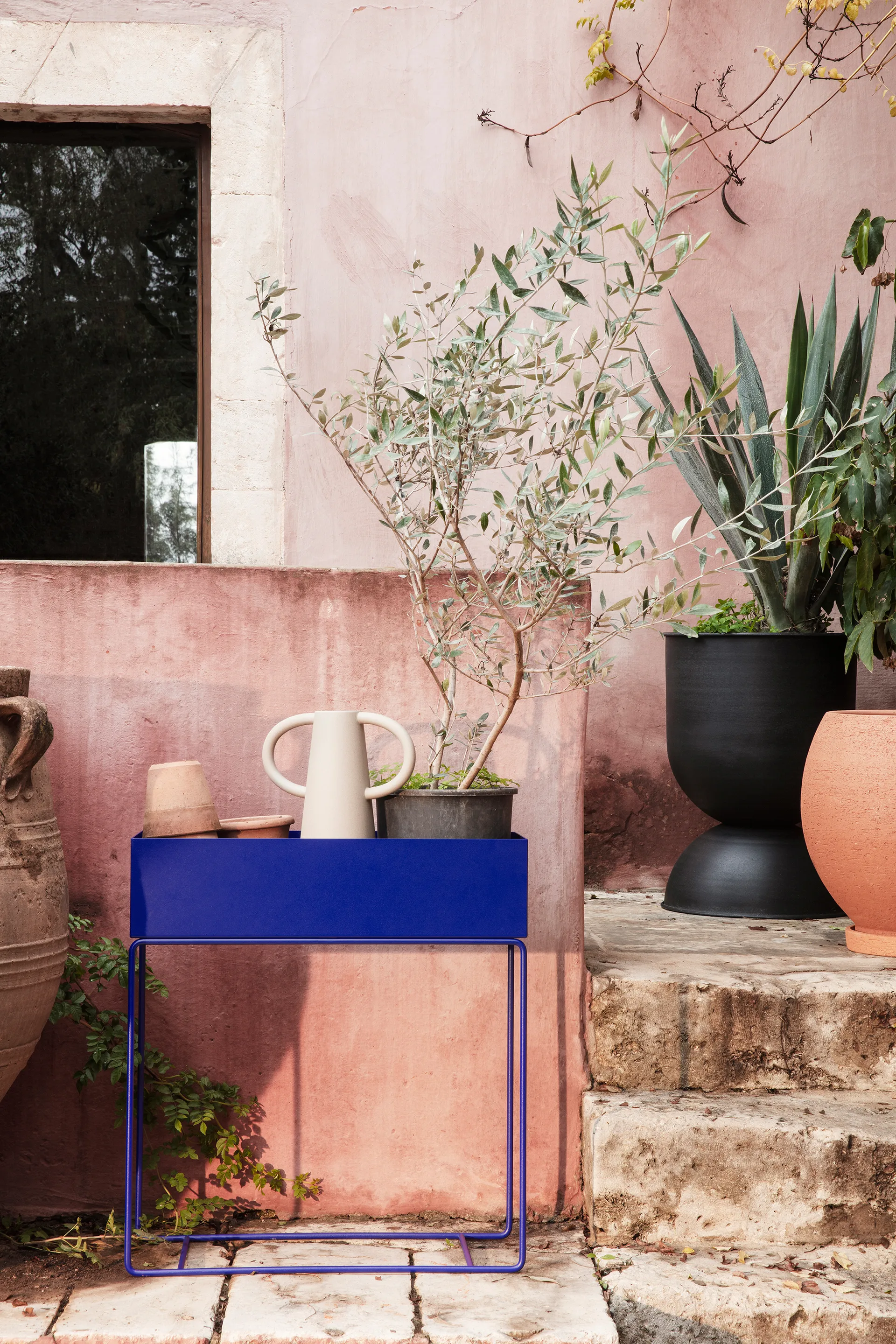 Jardinière ferm LIVING, Bright blue Ferm Living