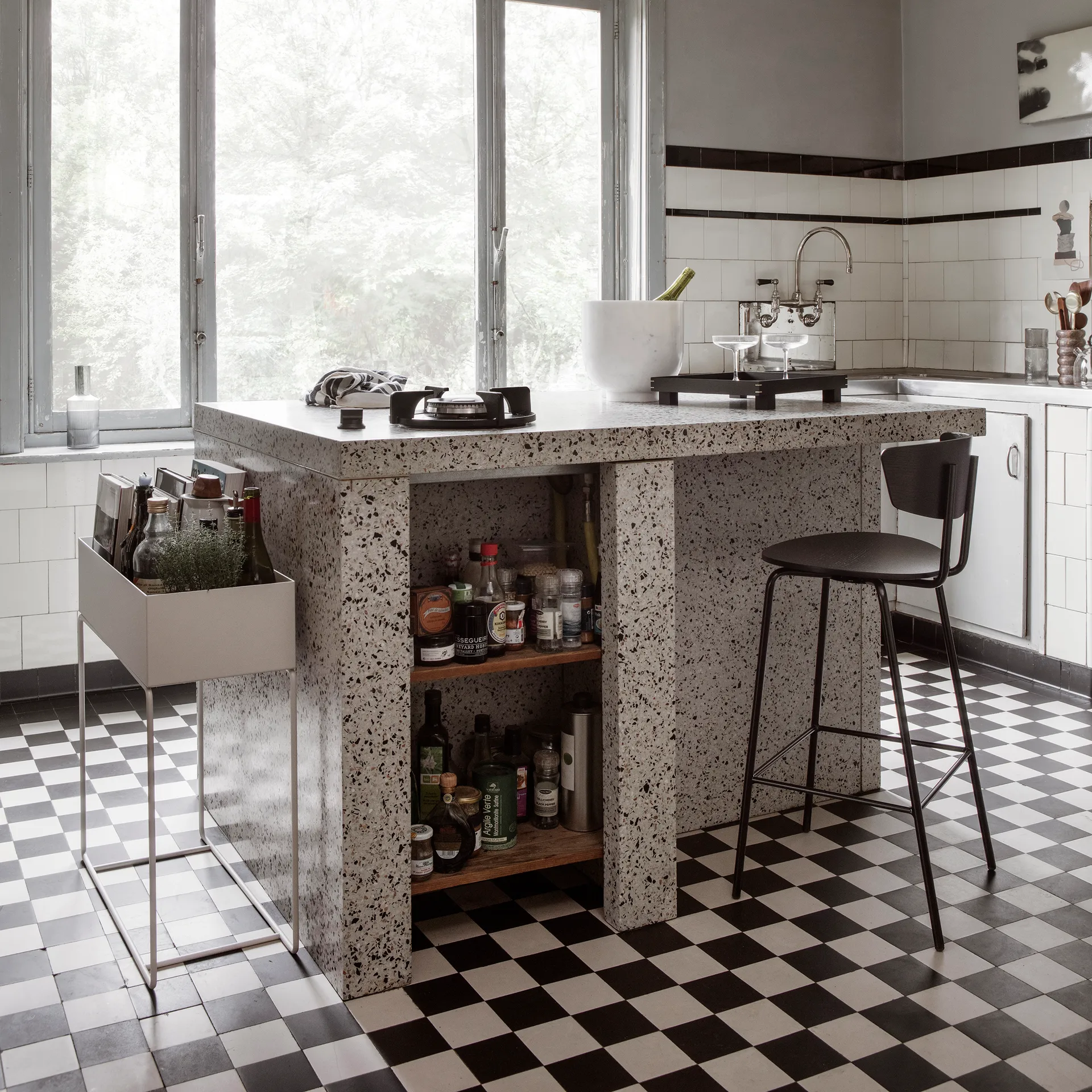 Jardinière ferm LIVING, gris Ferm Living