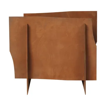 Jardinière Lapel planter - Rust, 33x35x38 cm - Ferm Living
