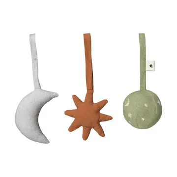 Jouets bébé Skye 3 pièces - Tea green - Ferm Living