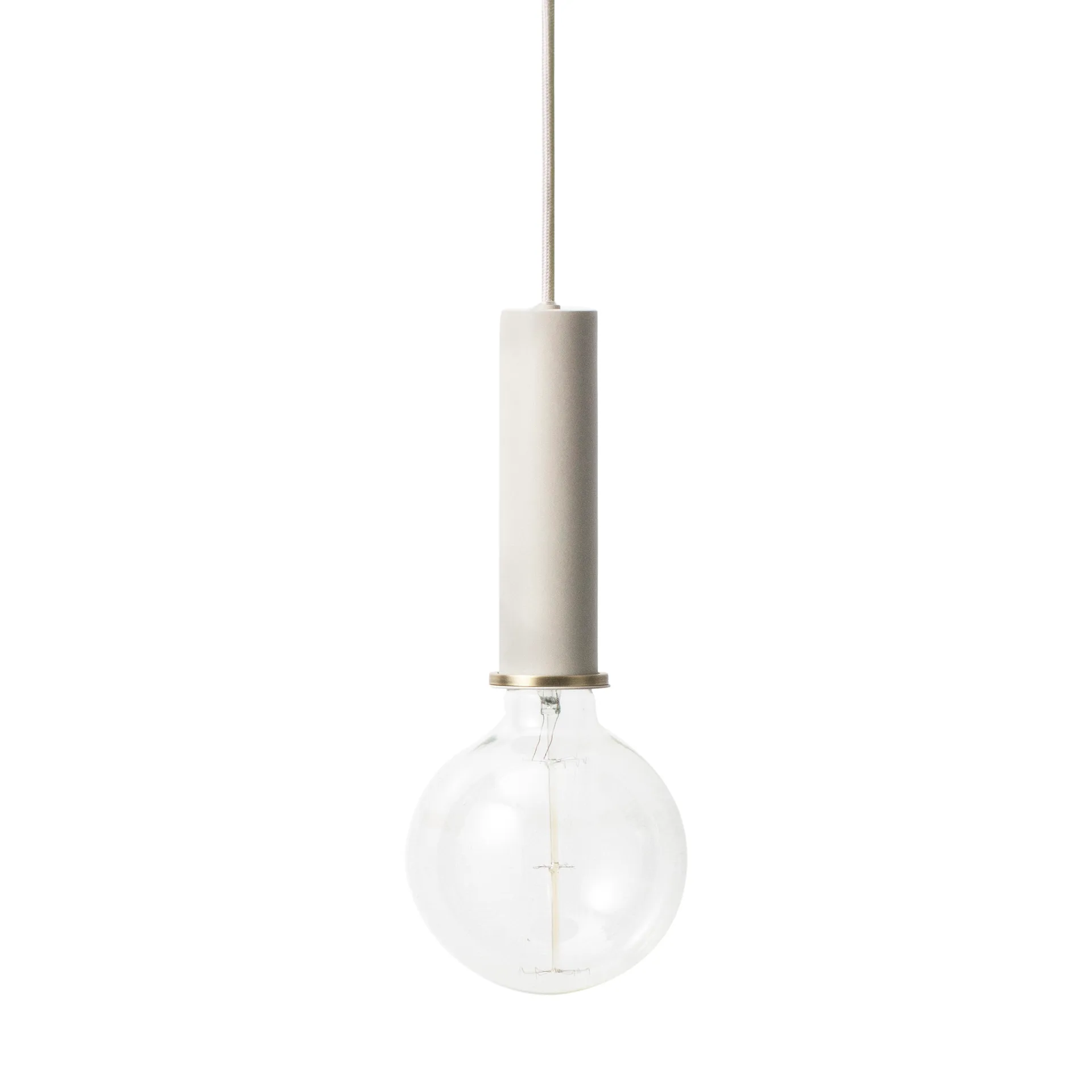 Lampe à suspension Collect grande, gris clair Ferm Living