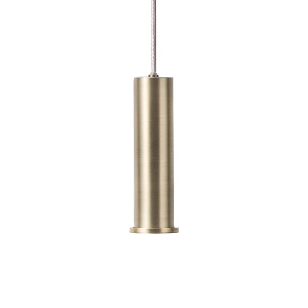 Lampe à suspension Collect grande, laiton Ferm Living