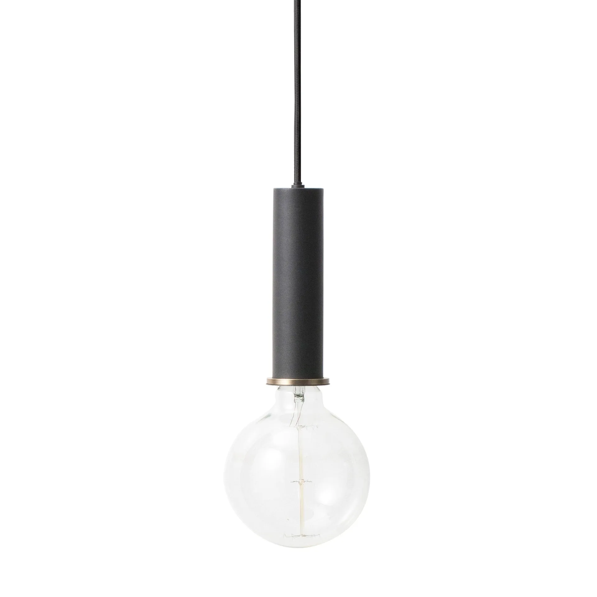 Lampe à suspension Collect grande, noir Ferm Living