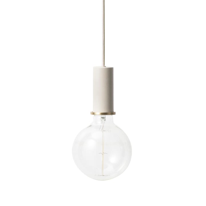 Lampe à suspension Collect petite - gris clair - Ferm LIVING