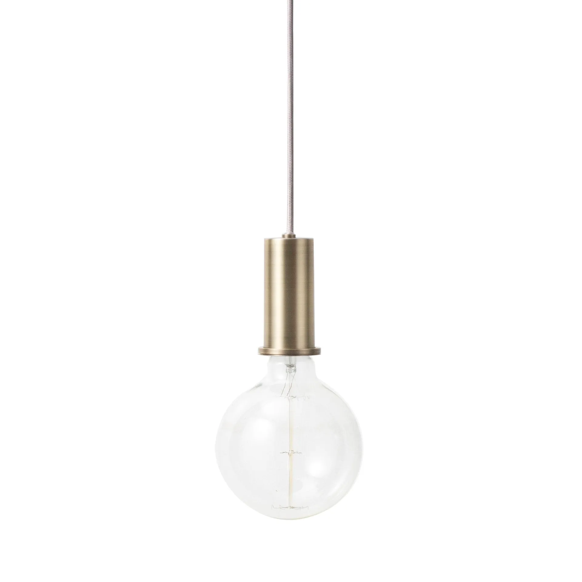 Lampe à suspension Collect petite, laiton Ferm Living