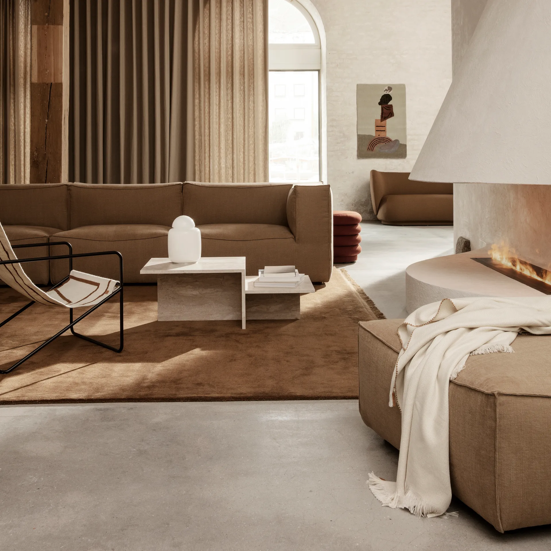 Lampe de table Bell, Blanc Ferm Living